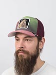 Бейсболка GOORIN BROTHERS арт. 101-1696 (салатовый / розовый)